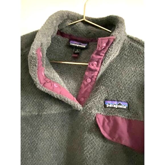 Patagonia Fleece Jacket Coat Pullover Women's‎ S - Picture 6 of 9